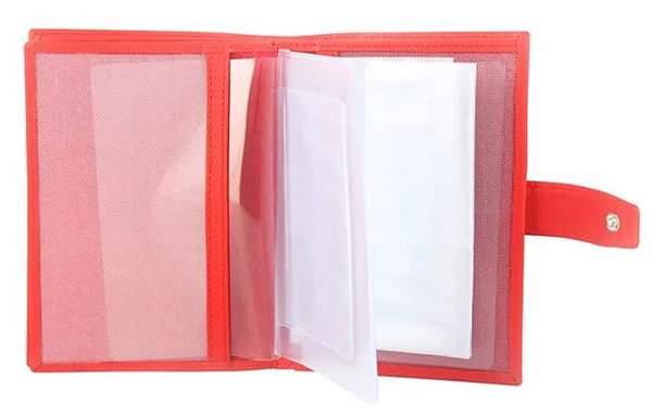 Обложка для паспорта и автодокументов женская кожаная Petek 596.201.10 Petek, Артикул: 596.201.10 фото №1