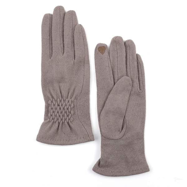 JIF11-17 FABRETTI Перчатки жен. 85% шерсть/15% эластан Fabretti, Артикул: JIF11-17 фото №1