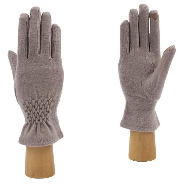 JIF11-17 FABRETTI Перчатки жен. 85% шерсть/15% эластан Fabretti, Артикул: JIF11-17 фото №1