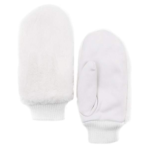 JIF15-6 FABRETTI Перчатки жен. искусственный мех 100%полиэстер, 90% полиэстер/10% эластан Fabretti, Артикул: JIF15-6 фото №1