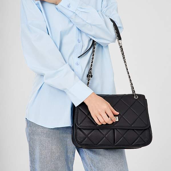 JS-85061-04 черная сумка женская Jane's Story Jane's Story, Артикул: JS-85061-04 фото №1