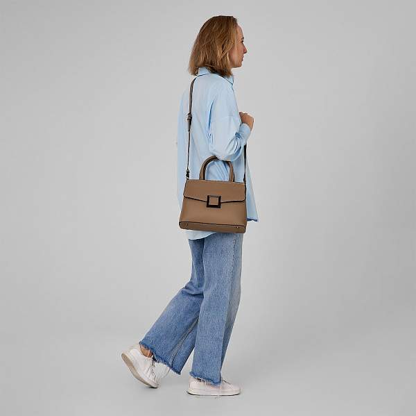 JS-9221-61 бежевая сумка женская Jane's Story Jane's Story, Артикул: JS-9221-61 фото №1