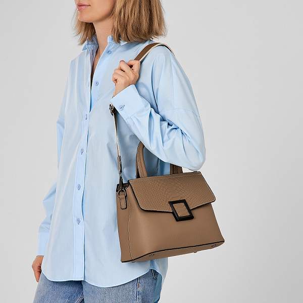 JS-9221-61 бежевая сумка женская Jane's Story Jane's Story, Артикул: JS-9221-61 фото №1