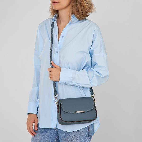 JS-6393-70 голубая сумка женская Jane's Story Jane's Story, Артикул: JS-6393-70 фото №1