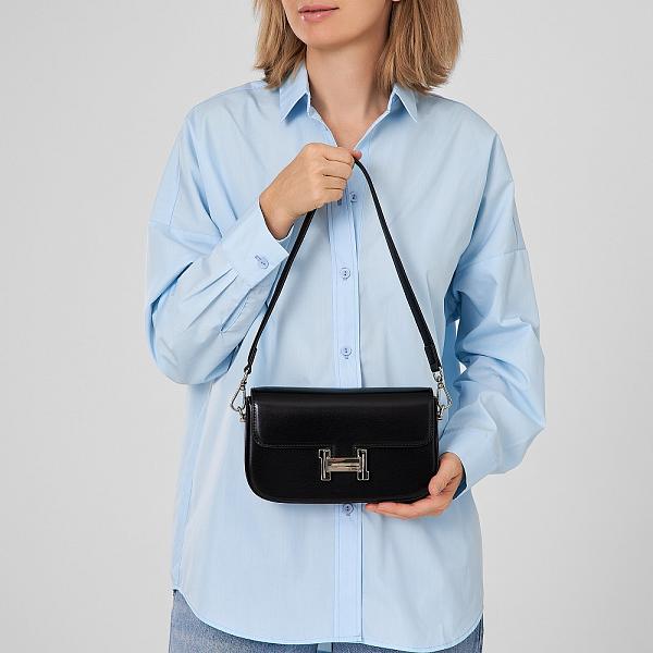 JS-B002-04 черная сумка женская Jane's Story Jane's Story, Артикул: JS-B002-04 фото №1