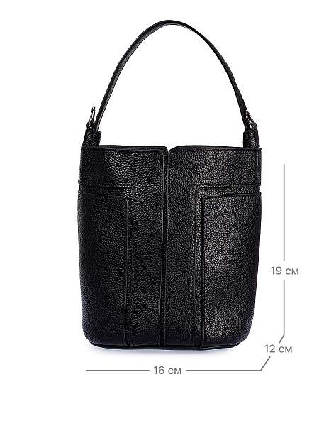 JS-1115-04 черная сумка женская Jane's Story Jane's Story, Артикул: JS-1115-04 фото №1