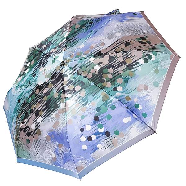 UFLS0063-11 Зонт жен. Fabretti, облегченный,  автомат, 3 сложения, сатин Fabretti, Артикул: UFLS0063-11 фото №1