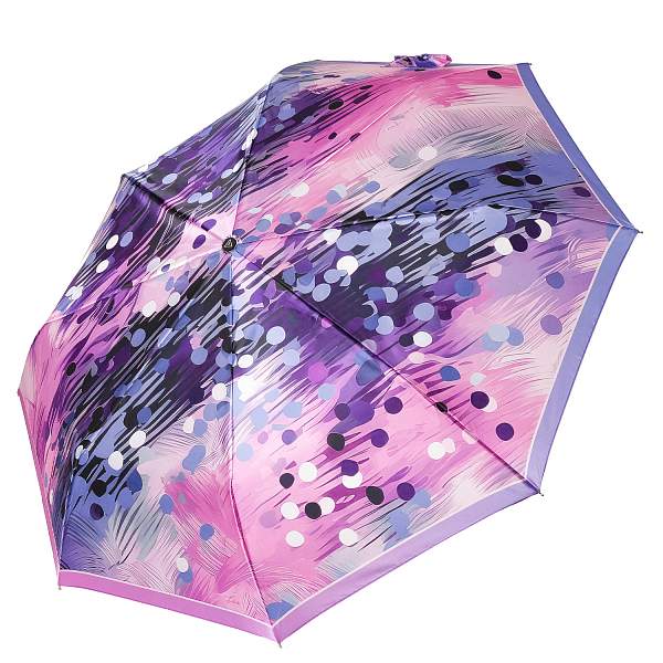 UFLS0063-10 Зонт жен. Fabretti, облегченный,  автомат, 3 сложения, сатин Fabretti, Артикул: UFLS0063-10 фото №1