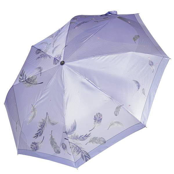 UFLS0070-9 Зонт жен. Fabretti, облегченный,  автомат, 3 сложения, сатин Fabretti, Артикул: UFLS0070-9 фото №1