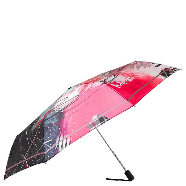UFLS0072-5 Зонт жен. Fabretti, облегченный,  автомат, 3 сложения, сатин Fabretti, Артикул: UFLS0072-5 фото №1