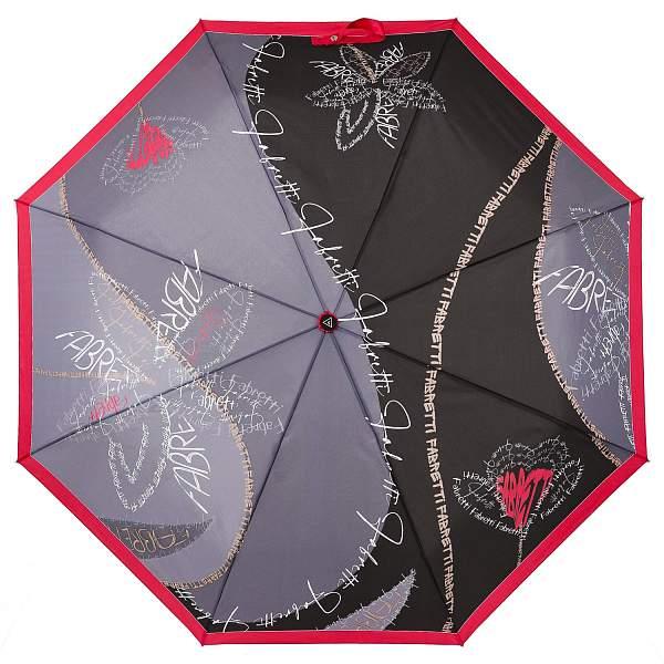 UFLR0029-2 Зонт жен. Fabretti, облегченный,  автомат, 3 сложения, эпонж Fabretti, Артикул: UFLR0029-2 фото №1