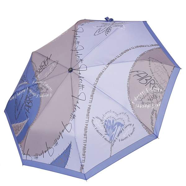 UFLR0029-8 Зонт жен. Fabretti, облегченный,  автомат, 3 сложения, эпонж Fabretti, Артикул: UFLR0029-8 фото №1