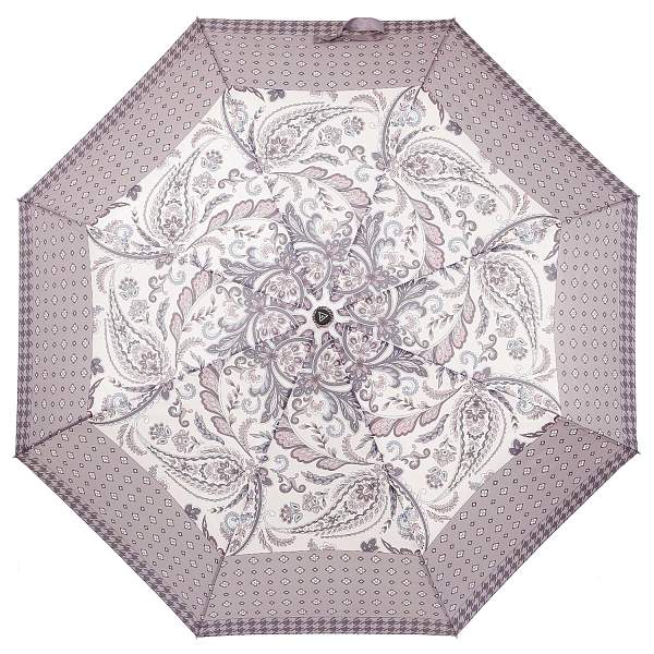UFLR0030-12 Зонт жен. Fabretti, облегченный,  автомат, 3 сложения, эпонж Fabretti, Артикул: UFLR0030-12 фото №1