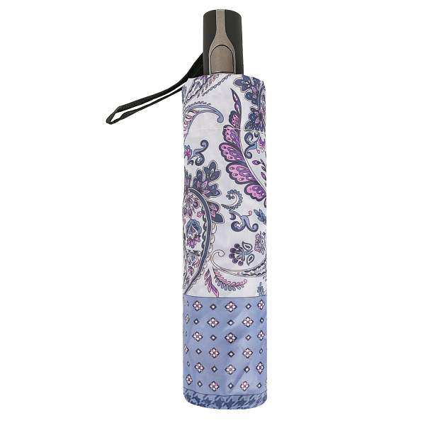 UFLR0030-9 Зонт жен. Fabretti, облегченный,  автомат, 3 сложения, эпонж Fabretti, Артикул: UFLR0030-9 фото №1