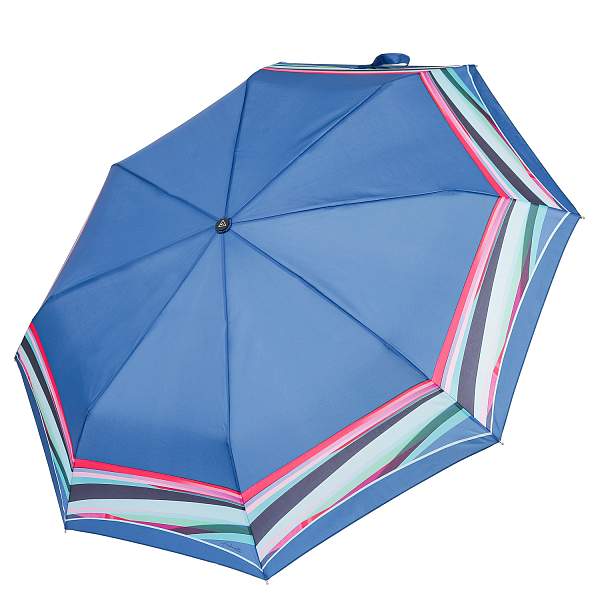 UFLR0031-8 Зонт жен. Fabretti, облегченный,  автомат, 3 сложения, сатин Fabretti, Артикул: UFLR0031-8 фото №1