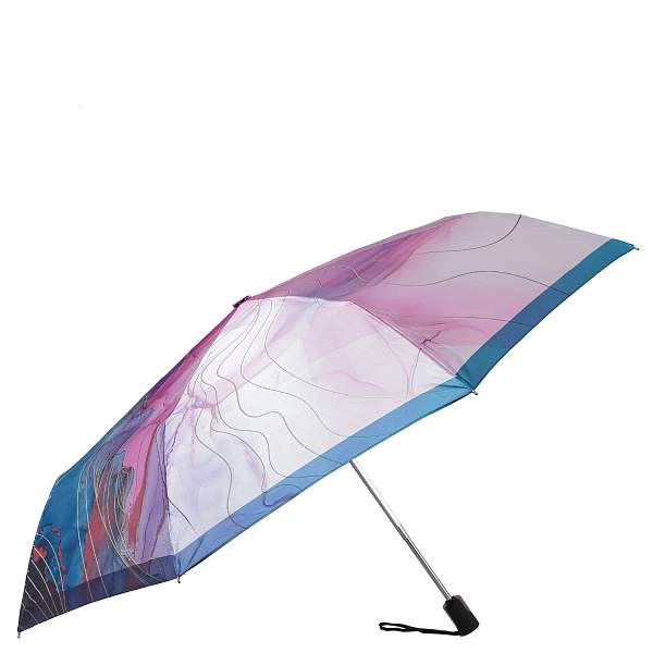 UFLS0066-5 Зонт жен. Fabretti, облегченный,  автомат, 3 сложения, сатин Fabretti, Артикул: UFLS0066-5 фото №1