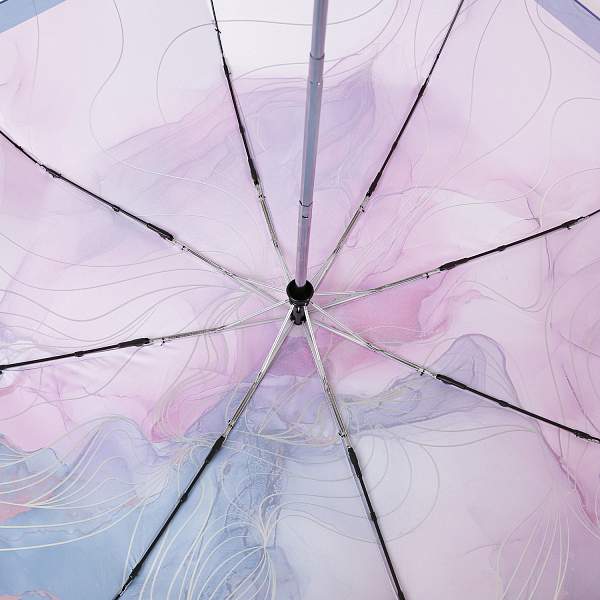 UFLS0066-5 Зонт жен. Fabretti, облегченный,  автомат, 3 сложения, сатин Fabretti, Артикул: UFLS0066-5 фото №1