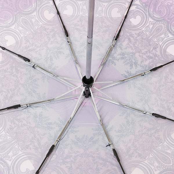 UFLS0068-6 Зонт жен. Fabretti, облегченный,  автомат, 3 сложения, сатин Fabretti, Артикул: UFLS0068-6 фото №1