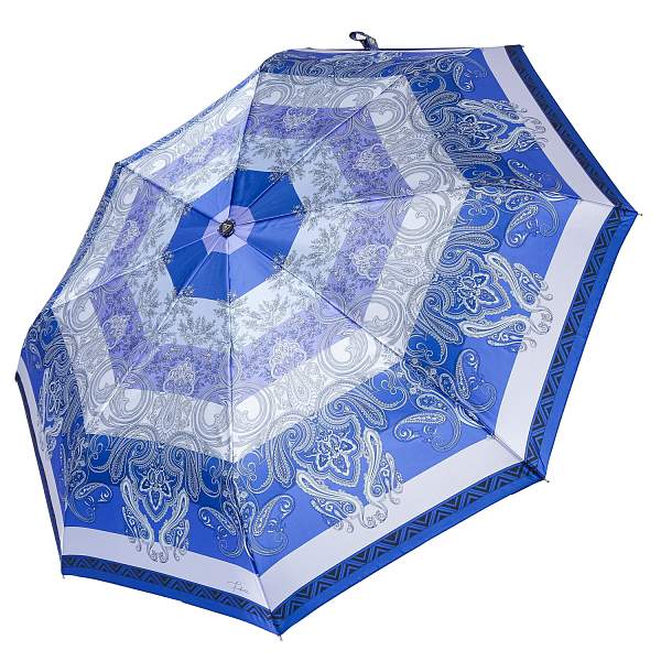 UFLS0068-8 Зонт жен. Fabretti, облегченный,  автомат, 3 сложения, сатин Fabretti, Артикул: UFLS0068-8 фото №1