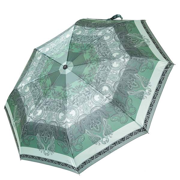 UFLS0068-11 Зонт жен. Fabretti, облегченный,  автомат, 3 сложения, сатин Fabretti, Артикул: UFLS0068-11 фото №1