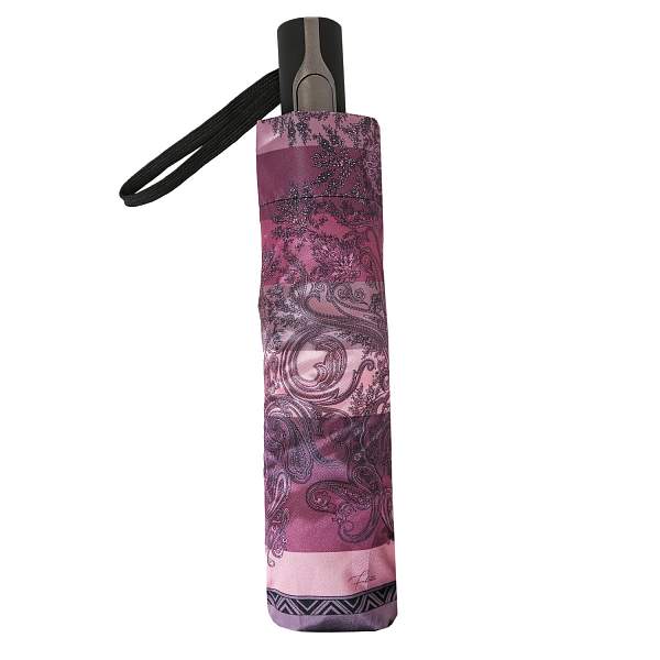 UFLS0068-5 Зонт жен. Fabretti, облегченный,  автомат, 3 сложения, сатин Fabretti, Артикул: UFLS0068-5 фото №1