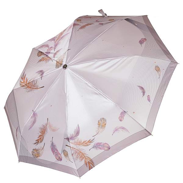 UFLS0070-13 Зонт жен. Fabretti, облегченный,  автомат, 3 сложения, сатин Fabretti, Артикул: UFLS0070-13 фото №1