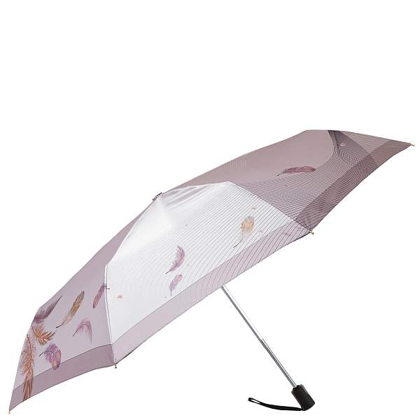 UFLS0070-13 Зонт жен. Fabretti, облегченный,  автомат, 3 сложения, сатин Fabretti, Артикул: UFLS0070-13 фото №1