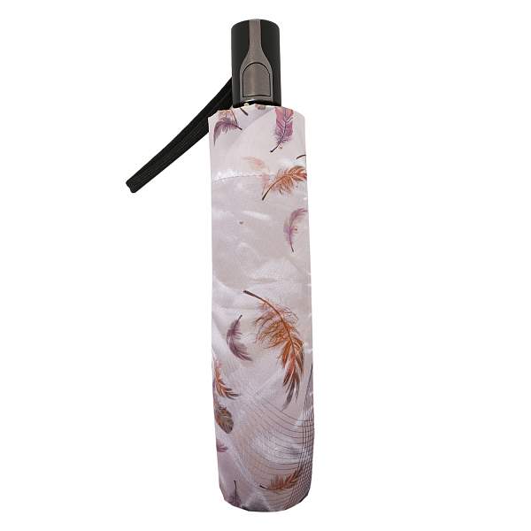 UFLS0070-13 Зонт жен. Fabretti, облегченный,  автомат, 3 сложения, сатин Fabretti, Артикул: UFLS0070-13 фото №1