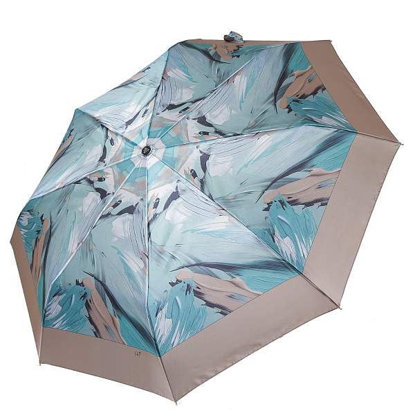 UFLS0073-11 Зонт жен. Fabretti, облегченный,  автомат, 3 сложения, сатин Fabretti, Артикул: UFLS0073-11 фото №1