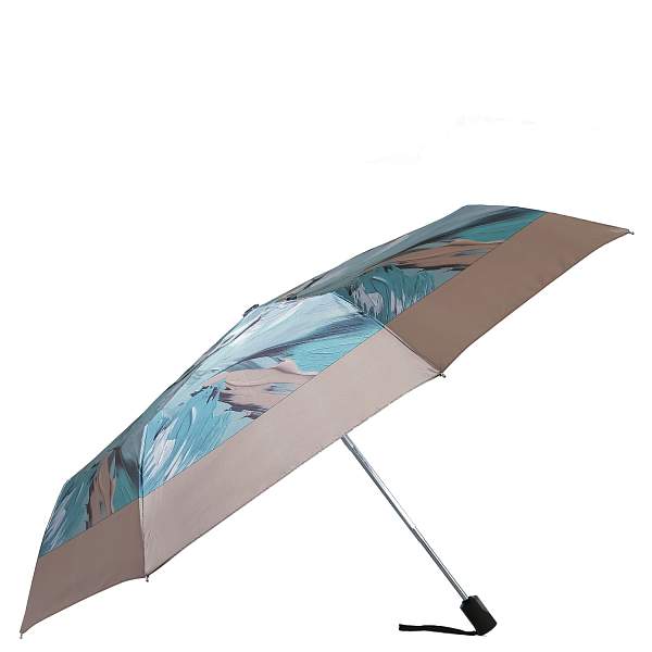 UFLS0073-11 Зонт жен. Fabretti, облегченный,  автомат, 3 сложения, сатин Fabretti, Артикул: UFLS0073-11 фото №1