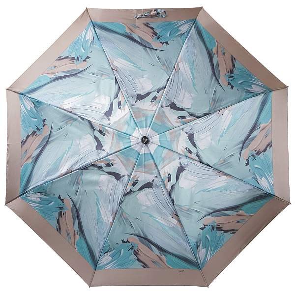 UFLS0073-11 Зонт жен. Fabretti, облегченный,  автомат, 3 сложения, сатин Fabretti, Артикул: UFLS0073-11 фото №1