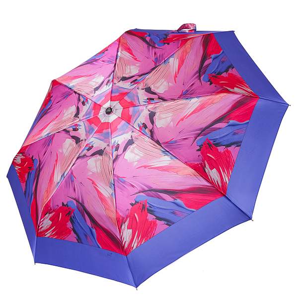 UFLS0073-5 Зонт жен. Fabretti, облегченный,  автомат, 3 сложения, сатин Fabretti, Артикул: UFLS0073-5 фото №1