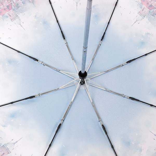 UFLS0075-9 Зонт жен. Fabretti, облегченный,  автомат, 3 сложения, сатин Fabretti, Артикул: UFLS0075-9 фото №1