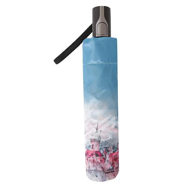 UFLS0075-9 Зонт жен. Fabretti, облегченный,  автомат, 3 сложения, сатин Fabretti, Артикул: UFLS0075-9 фото №1