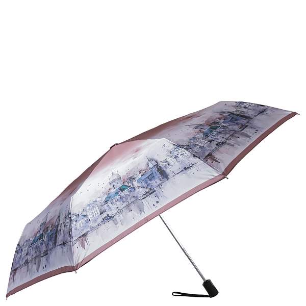 UFLS0075-12 Зонт жен. Fabretti, облегченный,  автомат, 3 сложения, сатин Fabretti, Артикул: UFLS0075-12 фото №1