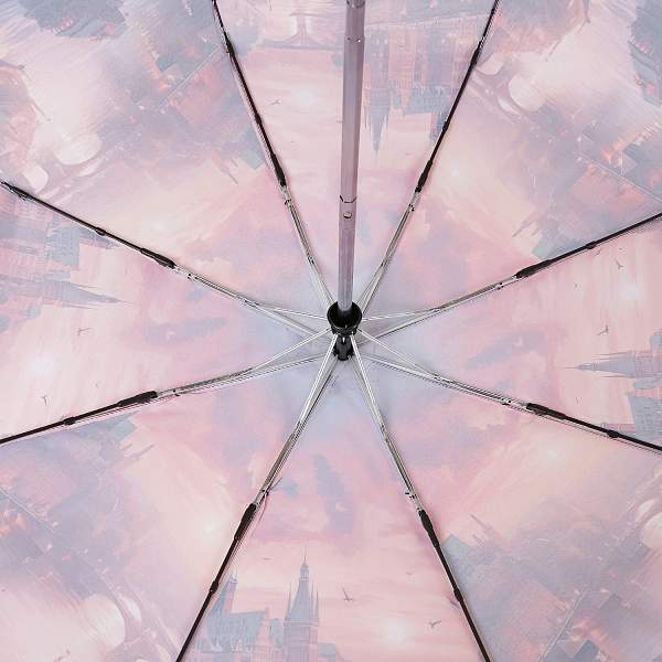 UFLS0076-5 Зонт жен. Fabretti, облегченный,  автомат, 3 сложения, сатин Fabretti, Артикул: UFLS0076-5 фото №1