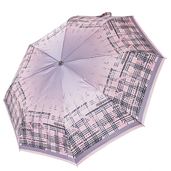 UFLS0078-5 Зонт жен. Fabretti, облегченный,  автомат, 3 сложения, сатин Fabretti, Артикул: UFLS0078-5 фото №1