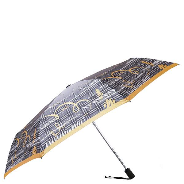 UFLS0078-3 Зонт жен. Fabretti, облегченный,  автомат, 3 сложения, сатин Fabretti, Артикул: UFLS0078-3 фото №1