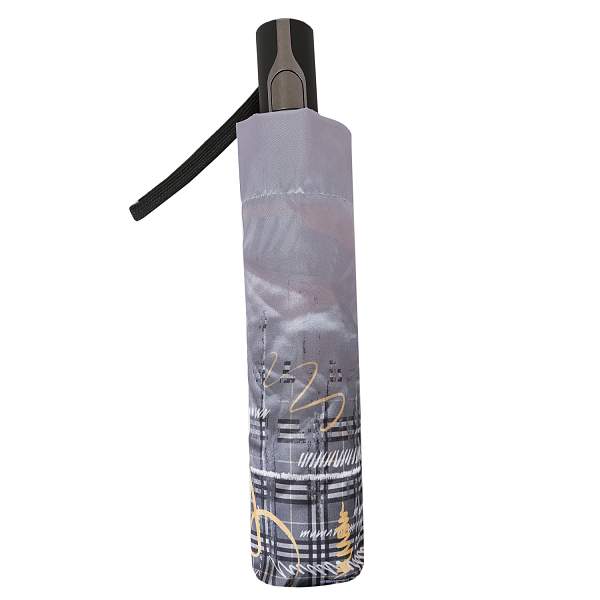 UFLS0078-3 Зонт жен. Fabretti, облегченный,  автомат, 3 сложения, сатин Fabretti, Артикул: UFLS0078-3 фото №1