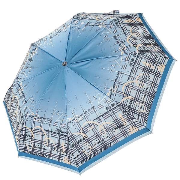 UFLS0078-9 Зонт жен. Fabretti, облегченный,  автомат, 3 сложения, сатин Fabretti, Артикул: UFLS0078-9 фото №1