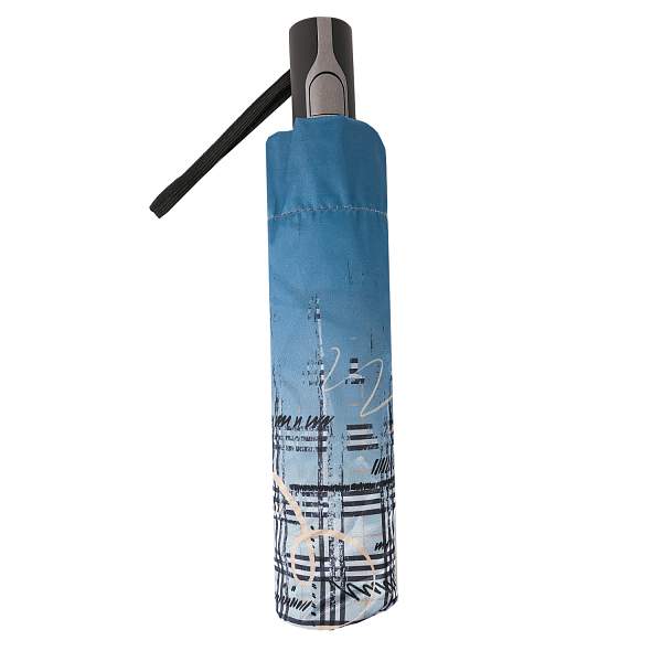 UFLS0078-9 Зонт жен. Fabretti, облегченный,  автомат, 3 сложения, сатин Fabretti, Артикул: UFLS0078-9 фото №1