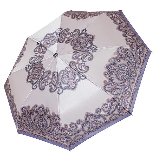 UFS0097-10 Зонт жен. Fabretti, автомат, 3 сложения, сатин Fabretti, Артикул: UFS0097-10 фото №1