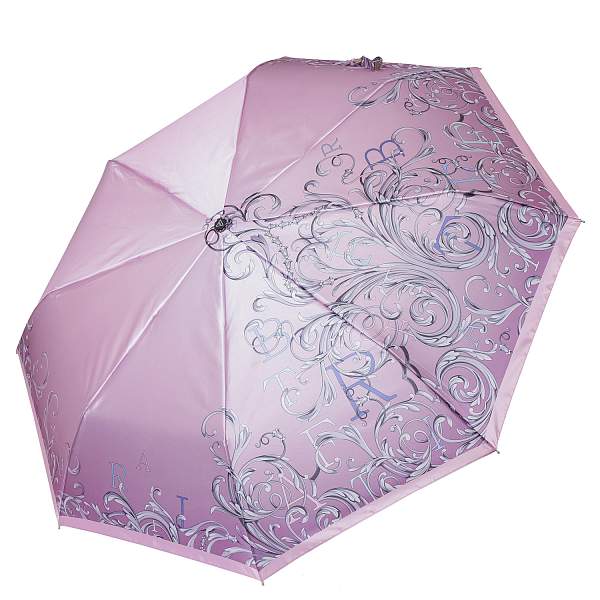 UFS0098-5 Зонт жен. Fabretti, автомат, 3 сложения, сатин Fabretti, Артикул: UFS0098-5 фото №1