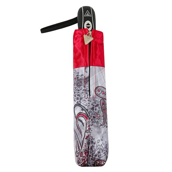 UFS0099-3 Зонт жен. Fabretti, автомат, 3 сложения, сатин Fabretti, Артикул: UFS0099-3 фото №1