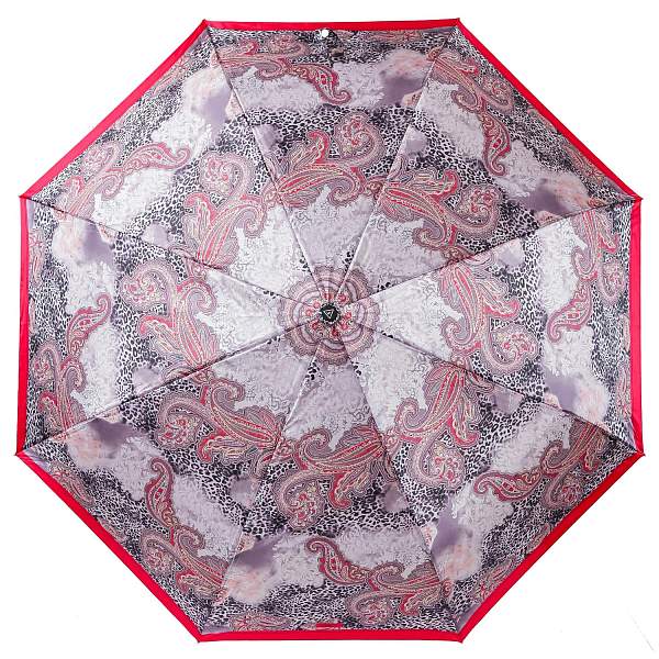 UFS0100-4 Зонт жен. Fabretti, автомат, 3 сложения, сатин Fabretti, Артикул: UFS0100-4 фото №1