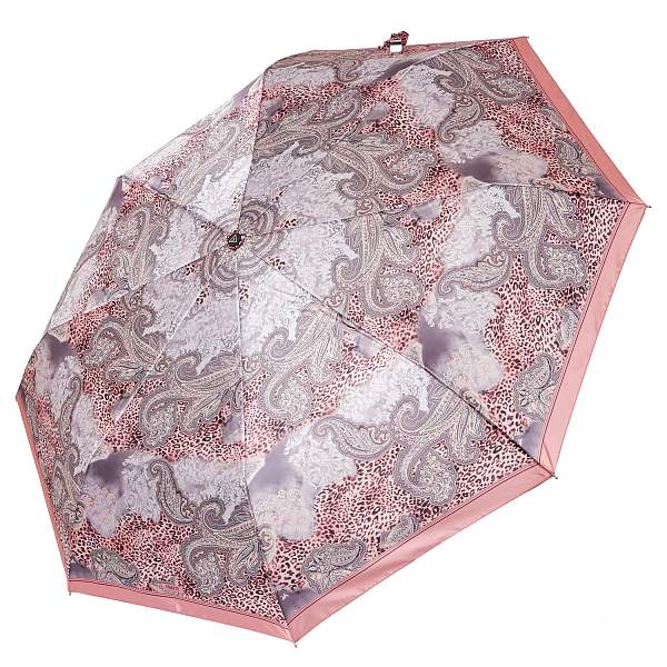 UFS0100-5 Зонт жен. Fabretti, автомат, 3 сложения, сатин Fabretti, Артикул: UFS0100-5 фото №1