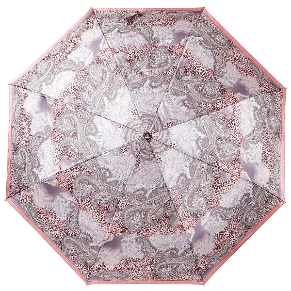 UFS0100-5 Зонт жен. Fabretti, автомат, 3 сложения, сатин Fabretti, Артикул: UFS0100-5 фото №1