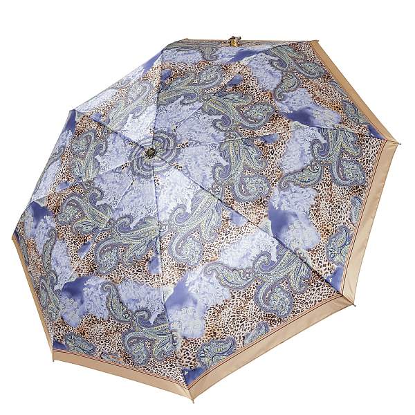 UFS0100-9 Зонт жен. Fabretti, автомат, 3 сложения, сатин Fabretti, Артикул: UFS0100-9 фото №1