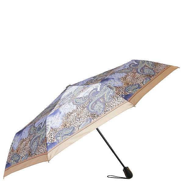 UFS0100-9 Зонт жен. Fabretti, автомат, 3 сложения, сатин Fabretti, Артикул: UFS0100-9 фото №1