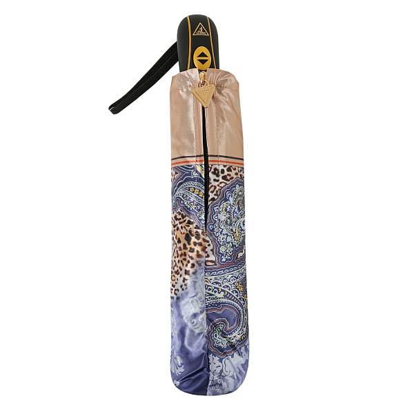 UFS0100-9 Зонт жен. Fabretti, автомат, 3 сложения, сатин Fabretti, Артикул: UFS0100-9 фото №1